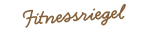 Fitnessriegel