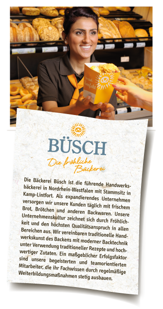 Stellenangebote der B�ckerei B�sch