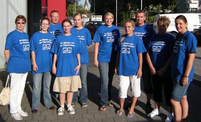 Da Team der B�ckerei B�sch