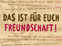 Gewinner: Was ist f&uuml;r Dich Freundschaft?