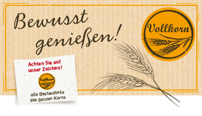 Vollkorn Produkte der B�ckerei B�sch